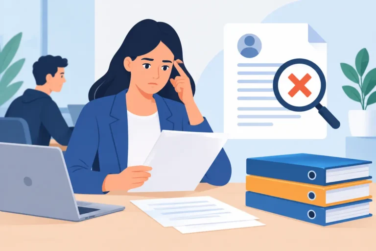 Erreurs administratives des contrats en alternance